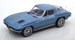 Chevrolet Corvette Sting Ray 1963 Blauw 1-18 Norev, 70-72 avenue de Bohlen 69120 Vaulx-en-Velin, Auto, Norev, Ophalen of Verzenden