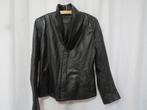 zwart leren jasje Lotus mt S van Naturel, Zwart, Ophalen of Verzenden, Lotus, Maat 36 (S)