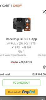 Race chip vw polo 1.2 tsi, Auto diversen, Tuning en Styling, Ophalen of Verzenden