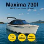 Maxima 730I - Snelvarende en koersvaste tendersloep, Watersport en Boten, Binnenboordmotor, 6 meter of meer, Diesel, Zo goed als nieuw