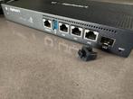Ubiquiti EdgeRouter 4 router met SFP poort, Computers en Software, Routers en Modems, Ophalen of Verzenden, Zo goed als nieuw