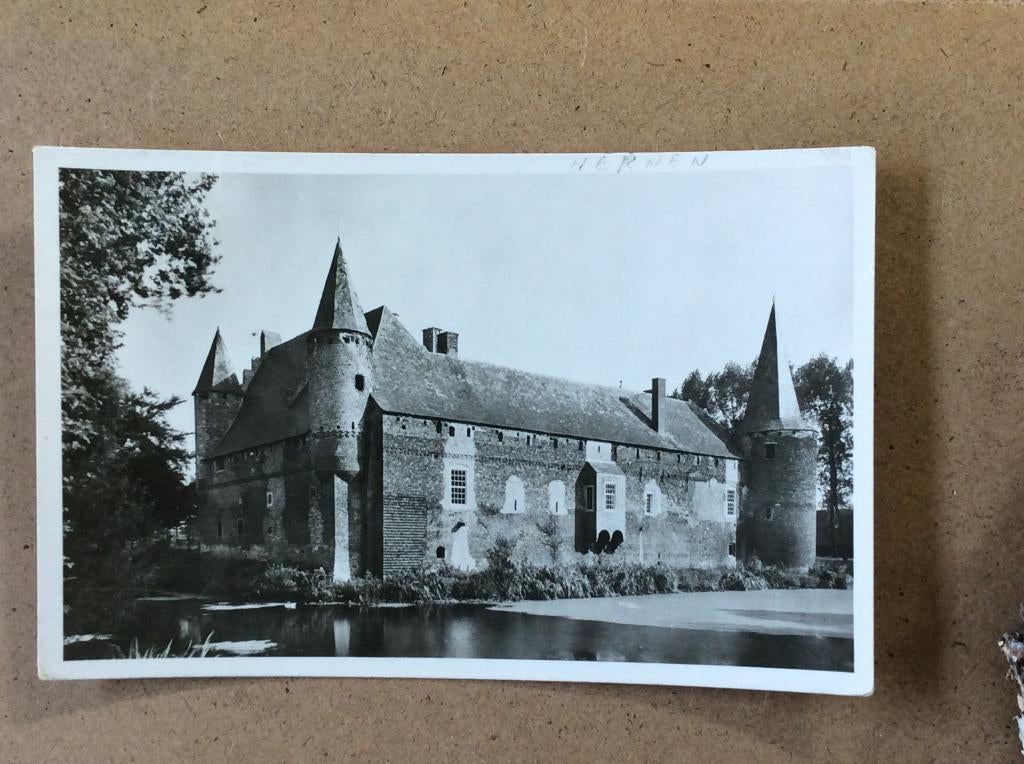 Hernen, Kasteel, Verzenden, 1940 tot 1960, Gelopen, Gelderland