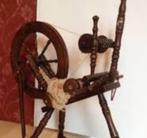 Spinnenwiel, hout, oud., Ophalen