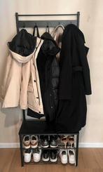 Kapstok met schoenenrek - O’Daddy Zwart Hout/Metaal, Zo goed als nieuw, Minder dan 100 cm, Metaal, Ophalen