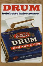 Wandbord Drum Tabak, Ophalen of Verzenden, Nieuw, Reclamebord