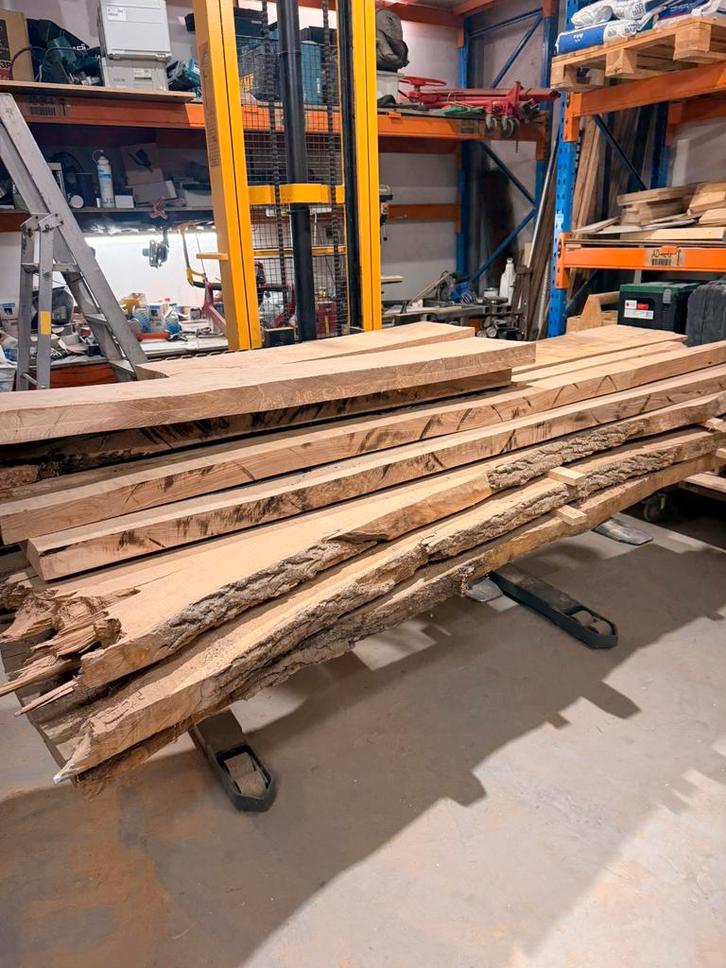 Essen hout, Doe-het-zelf en Verbouw, Hout en Planken, Zo goed als nieuw, Plank, Overige houtsoorten, Minder dan 200 cm, Verzenden