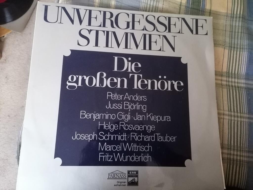 LP Unvergessenne stimmen die grossen Tenore, Ophalen of Verzenden, Classicisme, Gebruikt, 12 inch