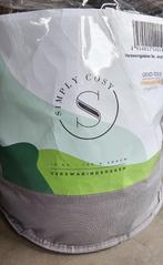 Verzwaringsdeken 10kg Simply Cozy + hoes, Ophalen, Eenpersoons, Wit, Deken of Dekbed