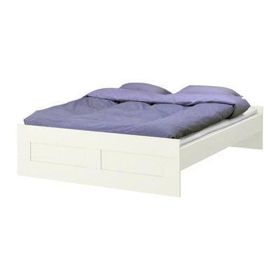 ikea brimnes bed. 160 x 200 incl lattenbodems en matras, Huis en Inrichting, Slaapkamer | Bedden, Gebruikt, Tweepersoons, 160 cm