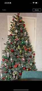 Kerstboom 215 cm met sneeuw groot mooi vol, Diversen, Kerst, Nieuw, Ophalen of Verzenden
