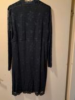 Marineblauwe kanten jurk - Maat 46, Kleding | Dames, Blauw, Maat 46/48 (XL) of groter, Ophalen of Verzenden, Zo goed als nieuw