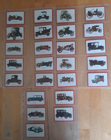 25 MONTY - OLDTIMER KAARTJES  beschikbaar voor biedingen