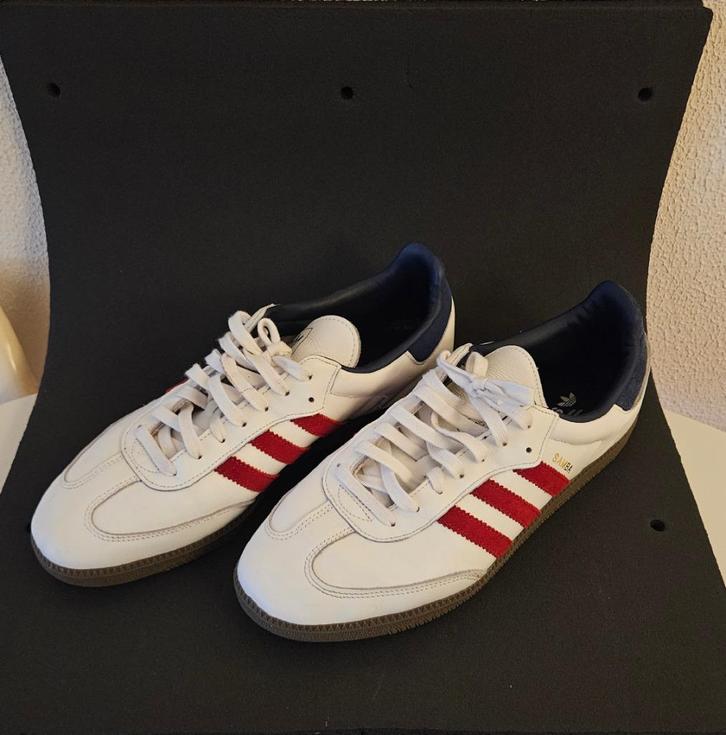 Adidas Orginals Samba OG (Wit), Kleding | Heren, Schoenen, Zo goed als nieuw, Sneakers of Gympen, Wit, Ophalen of Verzenden