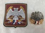Embleem, badge & speld voormalig Joegoslavie, Ophalen of Verzenden, Landmacht, Overige gebieden, Embleem of Badge