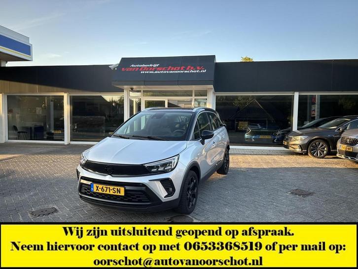 Opel Crossland 1.2 Turbo Ultimate, Auto's, Opel, Te koop, Crossland X, ABS, Achteruitrijcamera, Airbags, Airconditioning, Alarm