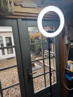 Ringlamp met Statief - Perfect voor Foto & Video!, Audio, Tv en Foto, Fotografie | Fotostudio en Toebehoren, Ophalen, Zo goed als nieuw