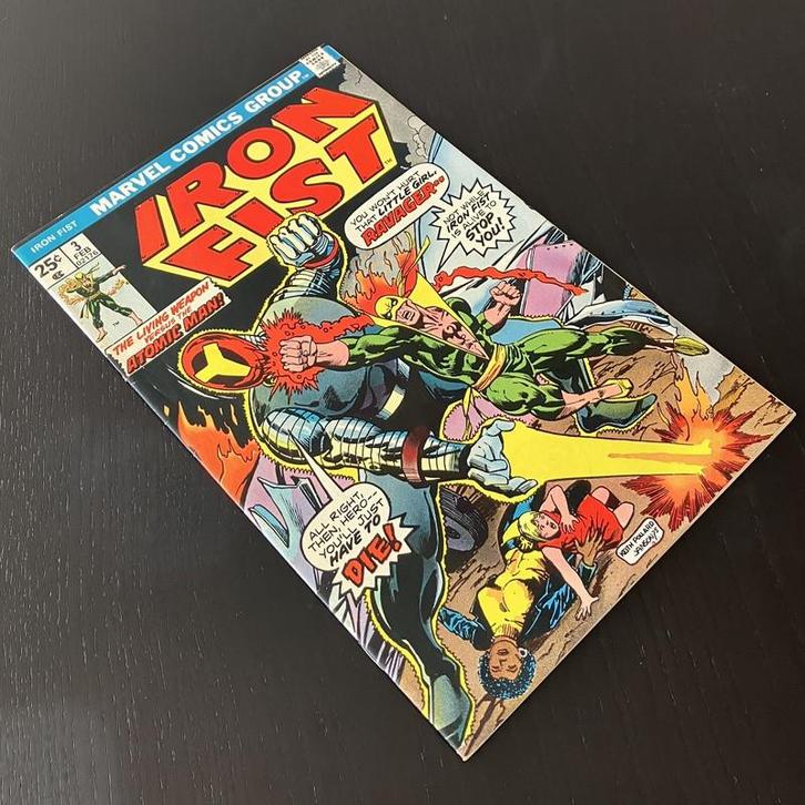 Iron Fist Vol.1 #3 (1976) VF- (7.5), Boeken, Strips | Comics, Gelezen, Eén comic, Amerika, Ophalen of Verzenden