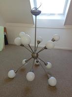 vintage retro hanglamp sputnik, Ophalen, Vintage, Zo goed als nieuw, Glas