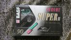 1x BASF CHROME SUPER II-90. NIEUW in Folie!1995. –adv.5, Ophalen, Nieuw in verpakking, 1 bandje, Onbespeeld