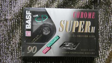  1x BASF CHROME SUPER II-90. NIEUW in Folie!1995. –adv.5 beschikbaar voor biedingen