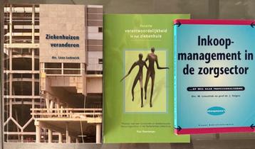 3 boeken Ziekenhuizen veranderen / Inkoopmanagement ea beschikbaar voor biedingen