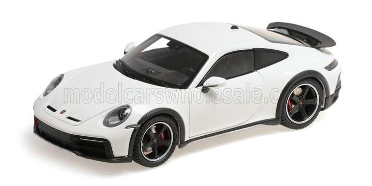 Minichamps 1:18 Porsche 992 Dakar white, Hobby en Vrije tijd, Modelauto's | 1:18, Nieuw, Auto, MiniChamps, Ophalen of Verzenden