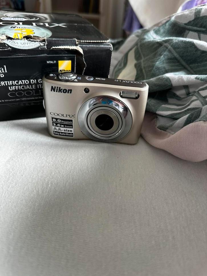 Nikon Coolpix L21, Audio, Tv en Foto, Fotocamera's Digitaal, Zo goed als nieuw, Compact, Nikon, 4 t/m 7 keer, Ophalen of Verzenden