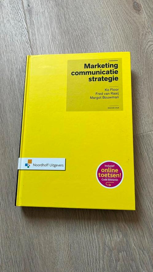 J.M.G. Floor - Marketingcommunicatiestrategie, Boeken, Economie, Management en Marketing, Zo goed als nieuw, Ophalen