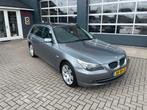 BMW 5-Serie 2.0 520D High Executive Touring AUT 2007, pano, Origineel Nederlands, Te koop, Zilver of Grijs, 5 stoelen