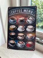Vintage bord van koffie 20x30, Verzamelen, Merken en Reclamevoorwerpen, Ophalen of Verzenden, Gebruikt, Reclamebord
