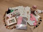 Babypakket, kleding, fopspenen + koord, fles, Ophalen of Verzenden, Zo goed als nieuw, Maat 68