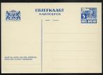 Ned. Indië briefkaart 57. Zegel Karbouwen 5 cent., Ophalen of Verzenden, Briefkaart