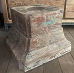 Grote oude houten poer, 40 x 33 cm, Ophalen