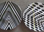 2 Illy Art Collection 2010 Tobias Rehberger Losse Schotels, Keramiek, Ophalen of Verzenden, Zo goed als nieuw, Overige stijlen