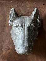 Beton hondenhoofd hoofd van hond decoratief, Ophalen of Verzenden, Zo goed als nieuw
