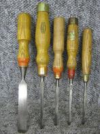 Beitels. 5 stuks. Marples, Antiek en Kunst, Antiek | Gereedschap en Instrumenten, Verzenden