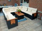 Tuin loungeset-11 delig met kussen (vrijwel nieuw), Tuin en Terras, Ophalen of Verzenden, Nieuw