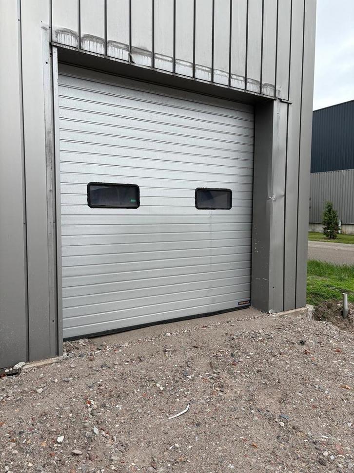 Sectionaaldeur/Roldeur hormann- Industrieel grijs 3,30x3,20m, Doe-het-zelf en Verbouw, Deuren en Horren, Gebruikt, Garagedeur