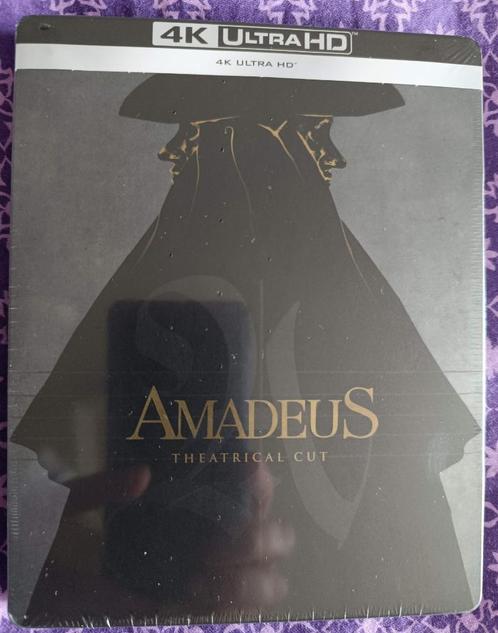 Amadeus 4k UHD Bluray - Steelbook - NEW & SEALED, Cd's en Dvd's, Blu-ray, Nieuw in verpakking, Drama, Ophalen of Verzenden