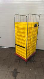 Rolcontainer met 20 kratten 57x35 x14, Ophalen, ....., ...., Minder dan 35 cm