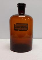 Apothekersfles bruin, Ophalen