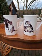 Aandoenlijke mokken met katten, poezen, Verzenden, Zo goed als nieuw, Overige stijlen, Kop(pen) en/of Schotel(s)