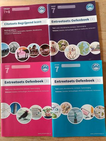 Entreetoets oefenboeken, deel 1,2, 3. Citotoets begr.lezen beschikbaar voor biedingen