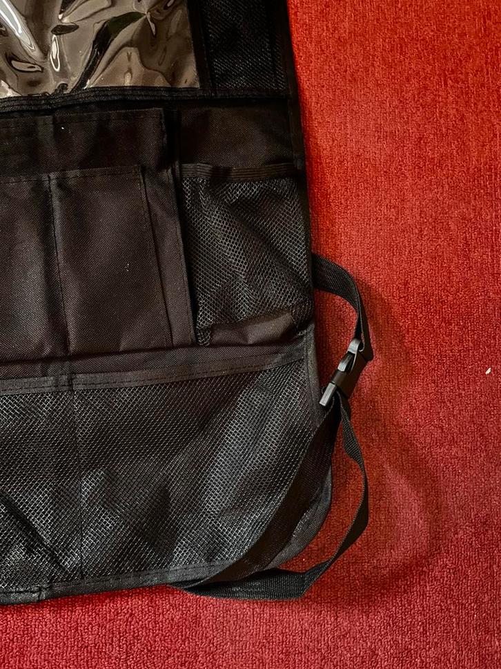 Auto Organizer Achterbank - Zwart, Auto diversen, Auto-accessoires, Zo goed als nieuw, Ophalen of Verzenden