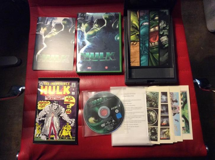 The Hulk DVD-box (complete serie); prijs verlaagd !!, Cd's en Dvd's, Dvd's | Science Fiction en Fantasy, Zo goed als nieuw, Fantasy