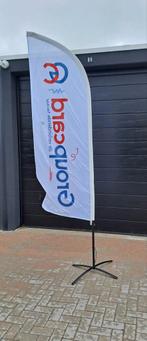 Beachflag 2x, Hobby en Vrije tijd, Ophalen of Verzenden, Zo goed als nieuw
