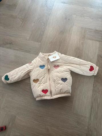 Konges slojd juno bomberjack met hartjes maat 80/86 18 maand beschikbaar voor biedingen