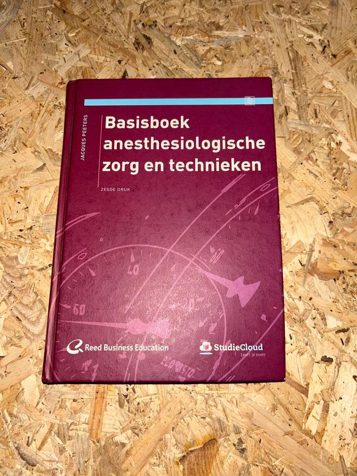 Basisboek Anesthesiologische Zorg - Gebruikt, Boeken, Studieboeken en Cursussen, Gelezen, HBO, Beta, Ophalen of Verzenden