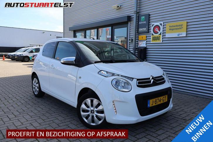 Citroen C1 1.0 Feel NL-Auto | 1e Eigenaar | Volledig Onderh., Auto's, Citroën, Bedrijf, Te koop, C1, ABS, Airbags, Airconditioning