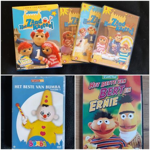 Kinder DVD's: Zandkasteel, Bumba, Bert en Ernie, Cd's en Dvd's, Dvd's | Kinderen en Jeugd, Zo goed als nieuw, Boxset, Ophalen